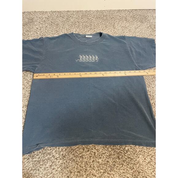 Vintage Grateful Dead Dancing Skeletons Short Sleeve Shirt Size M Single Stitch - Picture 8 of 11